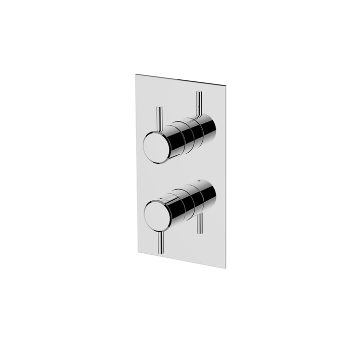 Hoxton Thermostatic Shower Mixer without Diverter Chrome